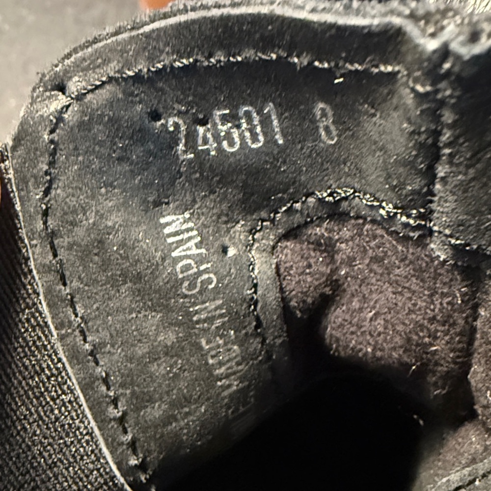 Bertuchi Black Suede Ankle Boots - Picture 4 of 4